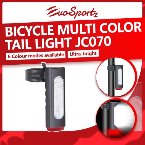 Bicycle Multi Colour Tail Light JC070