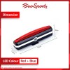 USB Rechargeable Red-Blue Tail Light RPL-2266