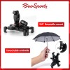 Bicycle Phone Holder with Mini Umbrella Shade
