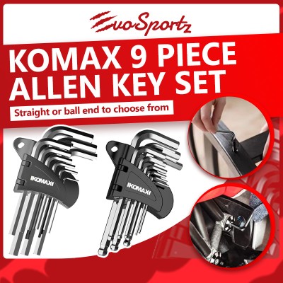 Komax 9 Piece Allen Key Set