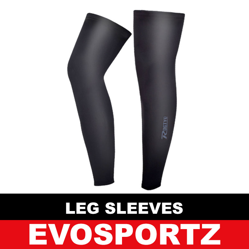 Rogtyo Leg Sleeves Black EvoSportz Singapore