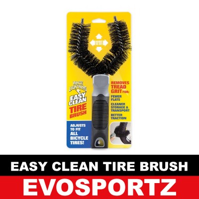 White Lightning Easy Clean Tire Brush