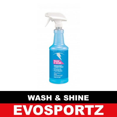 white lightning wash & shine