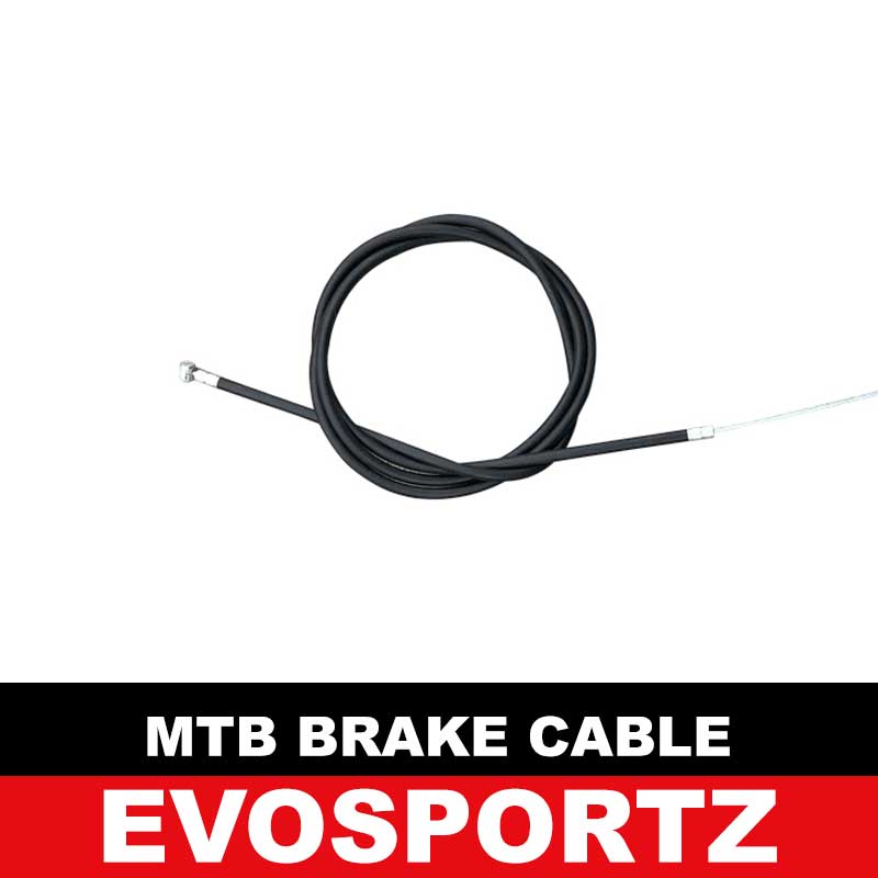 white bicycle brake cables