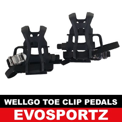 Wellgo Toe Clip Pedals