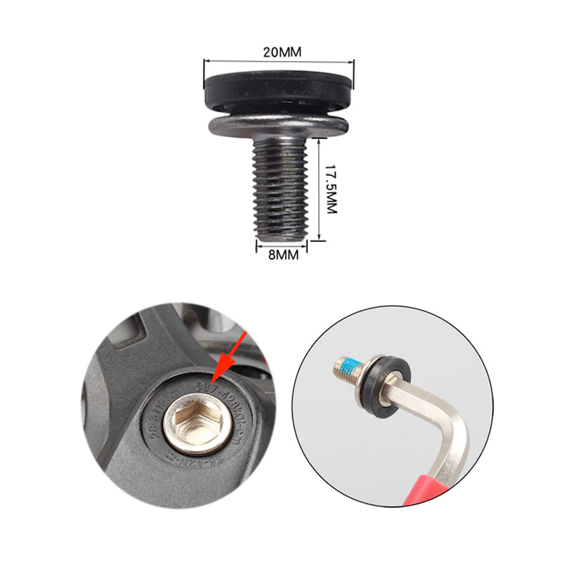 Bicycle Crank Arm Bolt EvoSportz Singapore