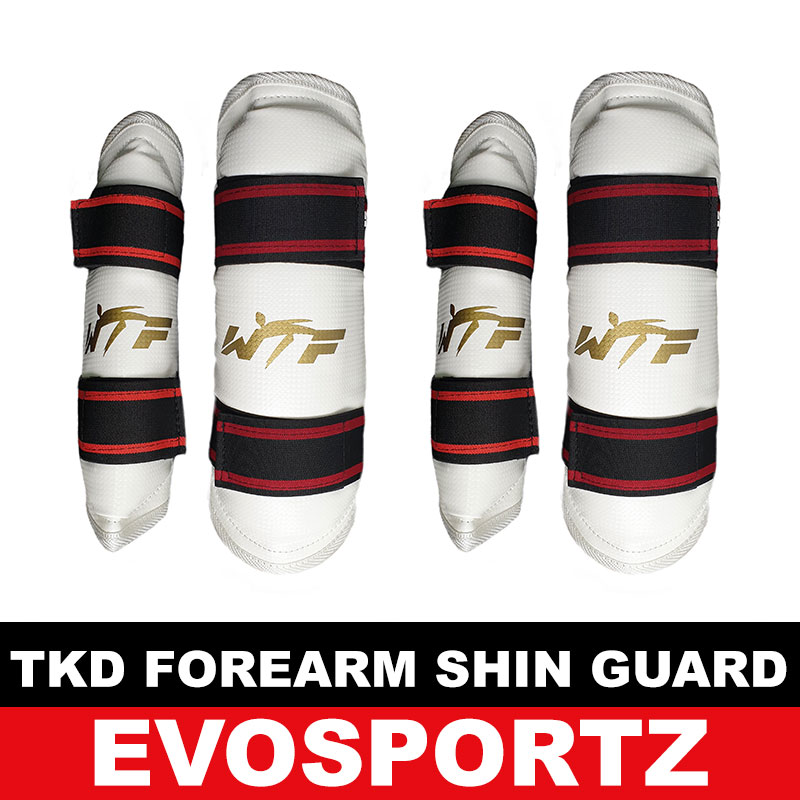 Taekwondo Forearm Shin Guard EvoSportz Singapore
